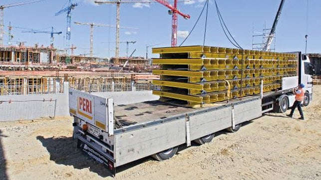 <p>PERI supports the construction site team with different types of system formwork, among them huge amounts of slab, wall and column formwork. PERI&amp;#39;s service also includes the planning and delivery of accordingly adjusted shoring.</p><br/>