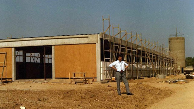 <p>The first production hall is built on the 6,000 m&amp;sup2; company premises in Weissenhorn.</p><br/>